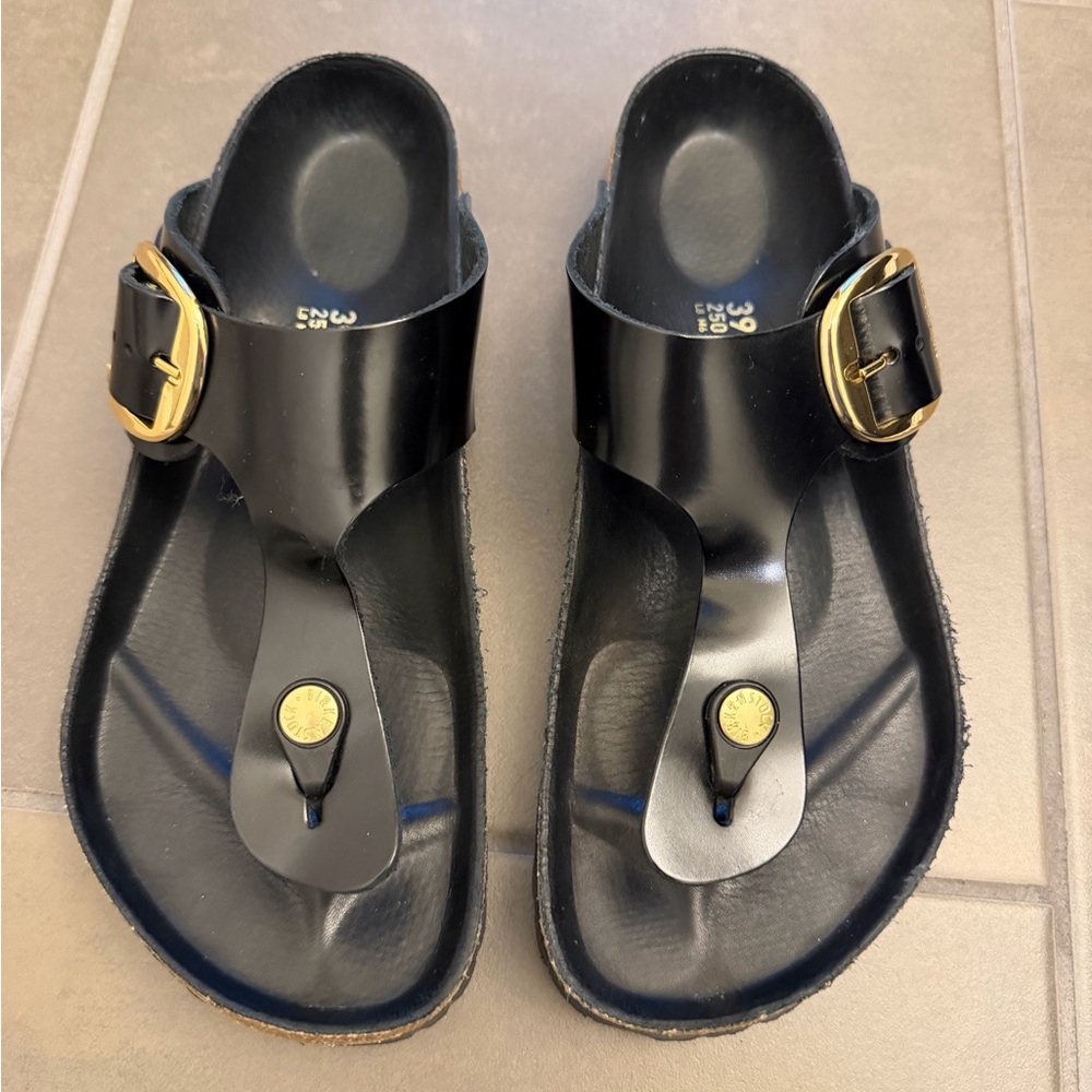 Black Birkenstocks